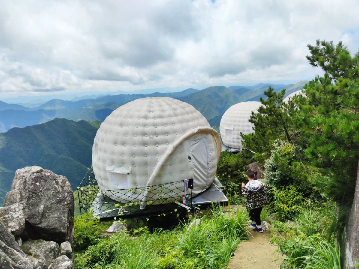 括苍山露营的好基地