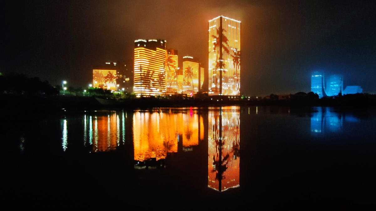 厦门海沧湖夜景
