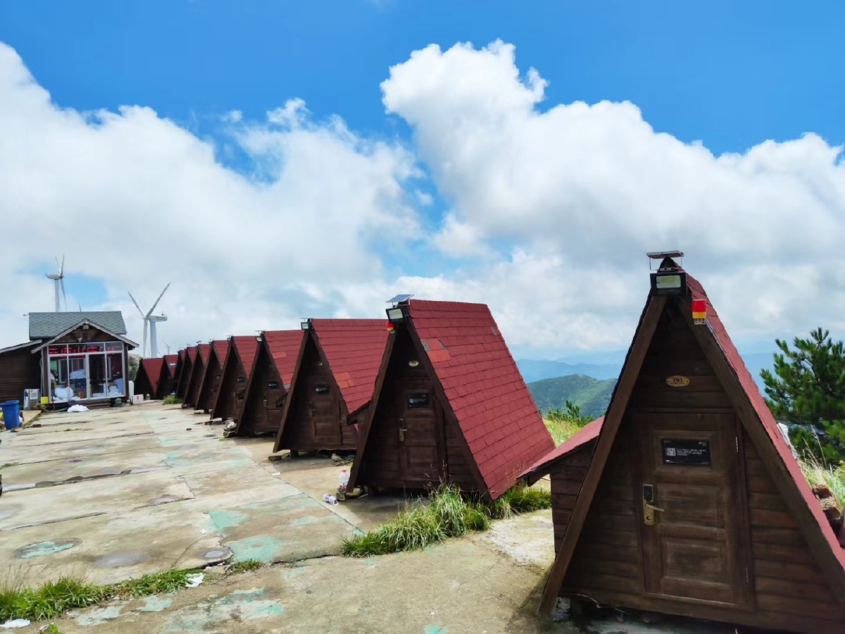 括苍山露营的好基地