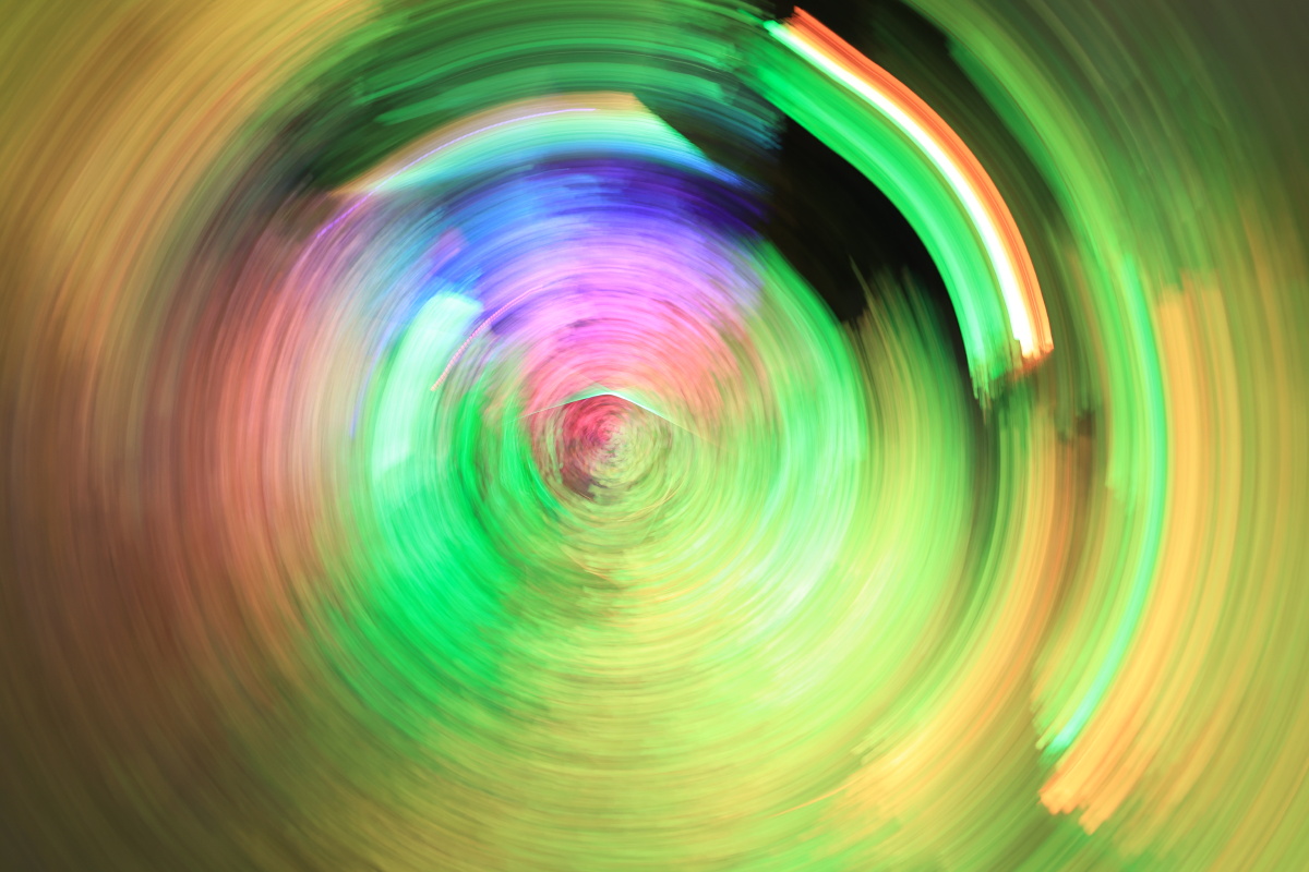 被这片五彩斑斓的灯景迷住了,繁茂的大樟树,映衬着绚烂的彩灯,让人心