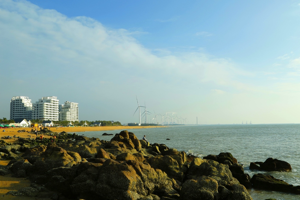 海南东方市鱼鳞洲照