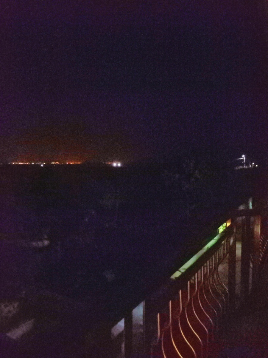 漆黑的夜晚