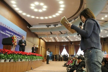 清华学生提问