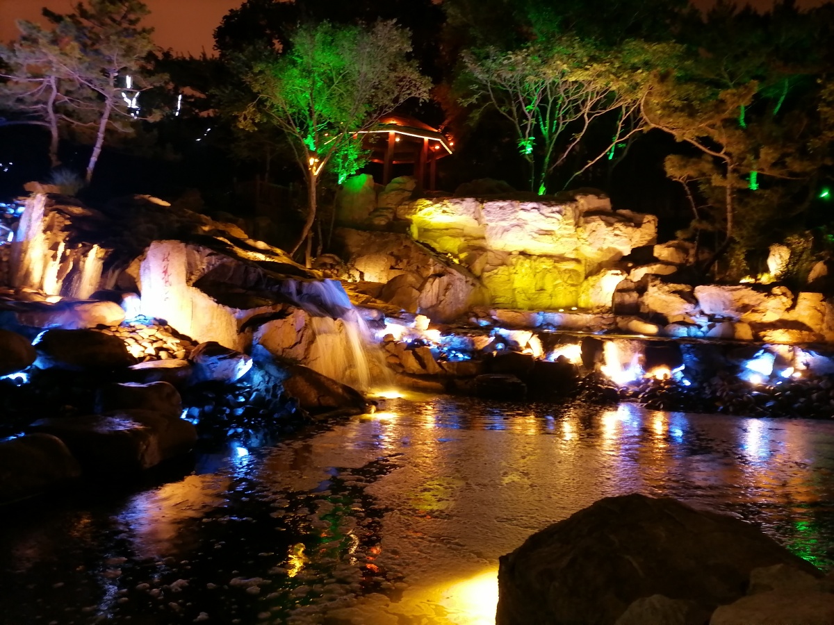 北戴河海滨夜景