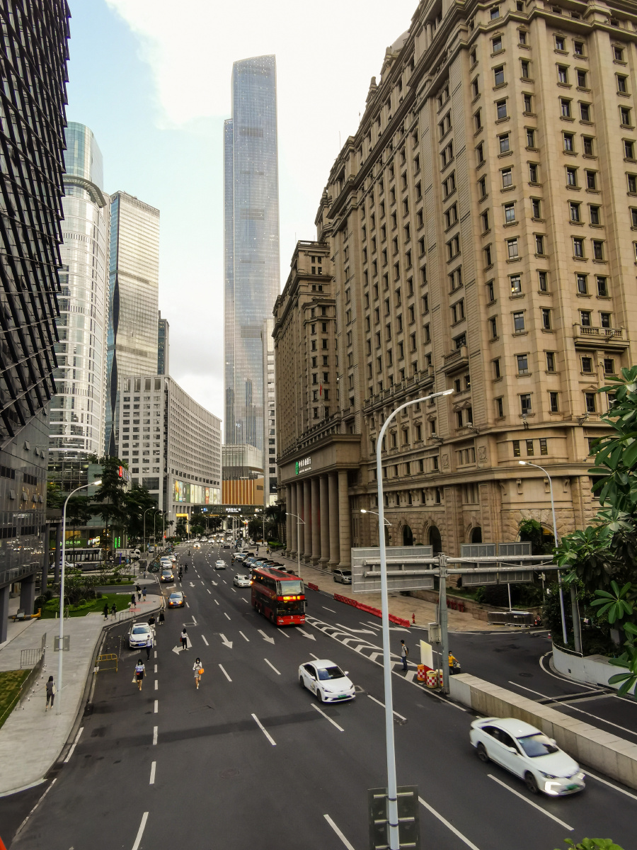 广州珠江新城cbd,摩天大楼