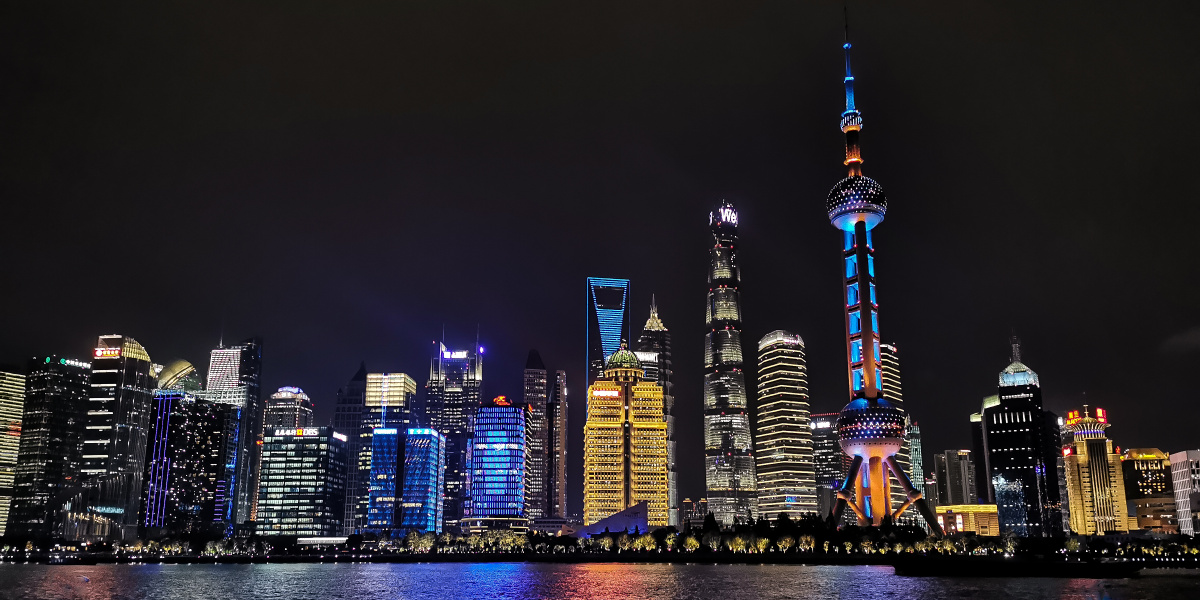 上海外滩夜景东方明珠
