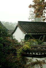 烟雨西湖-杨公堤-小院