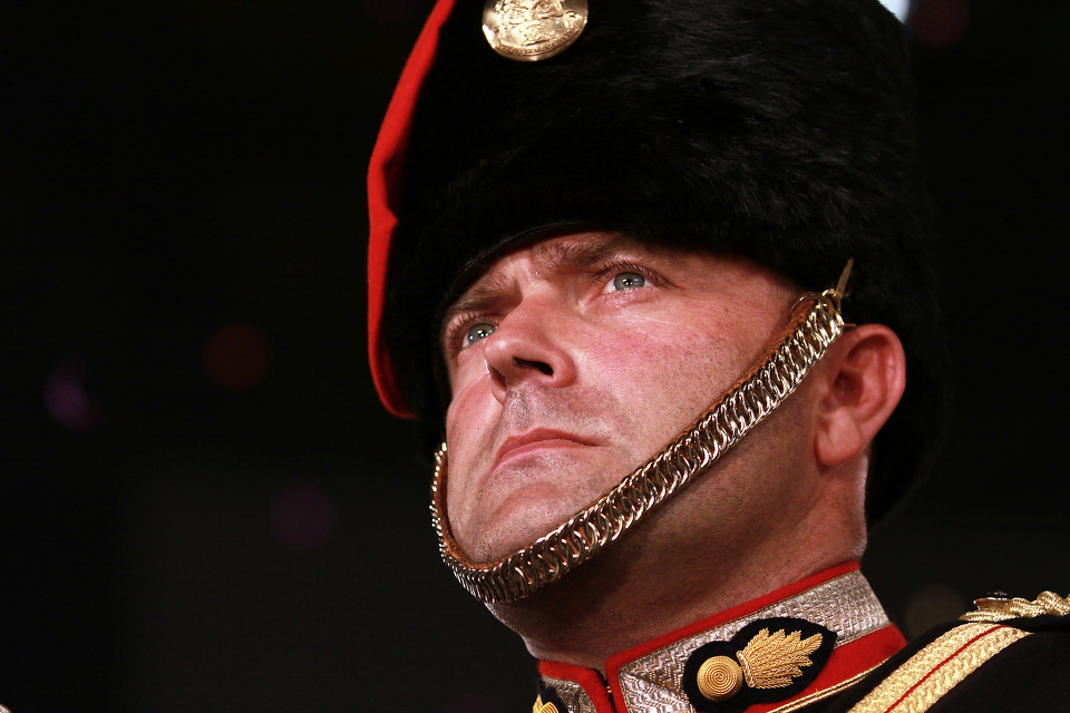 坚定 威严 霸气 br /> 摄于南昌国际军乐节