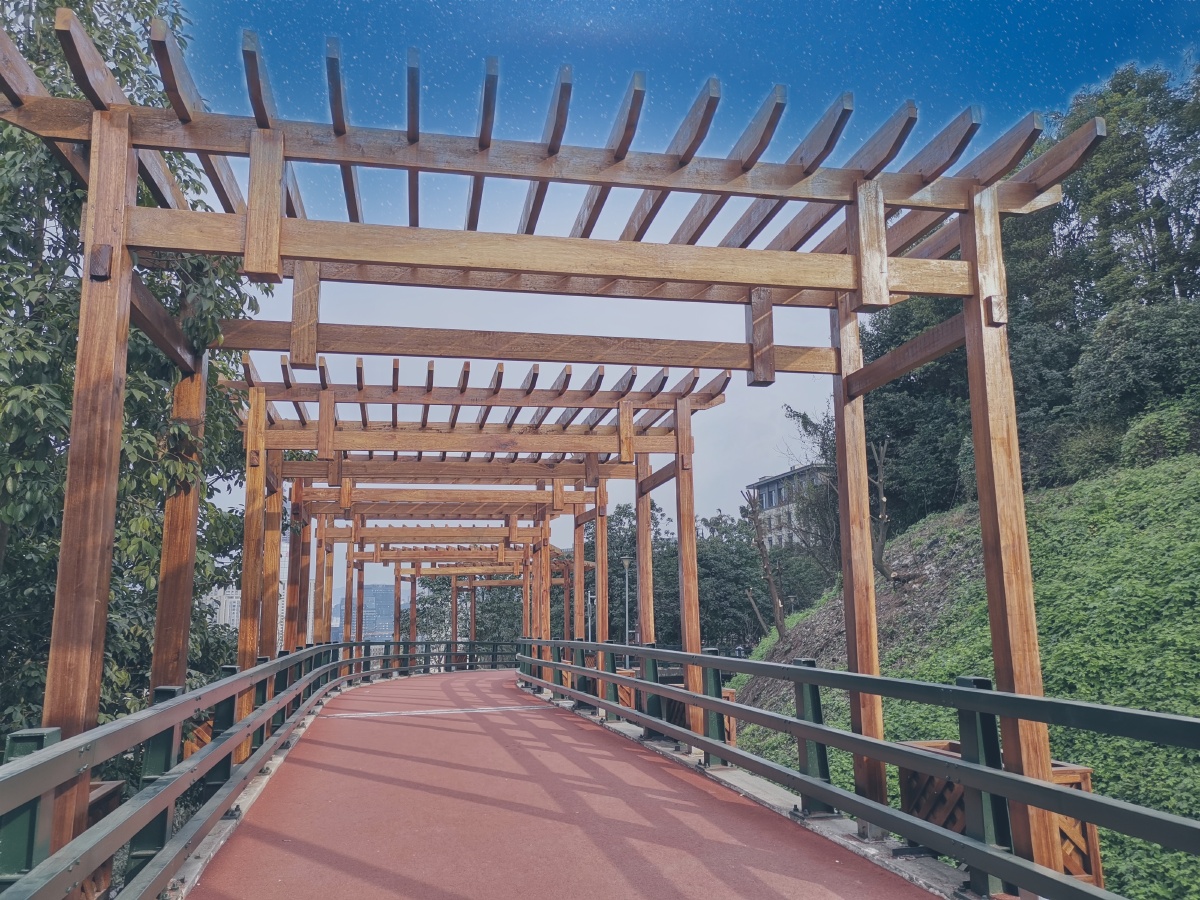 重庆市渝中区虎头岩公园步道