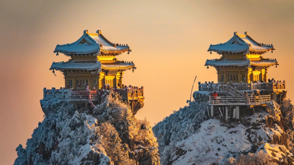 雪景让老君山格外销魂迷人 - 摄影独钟xuan璇儿 - 图虫