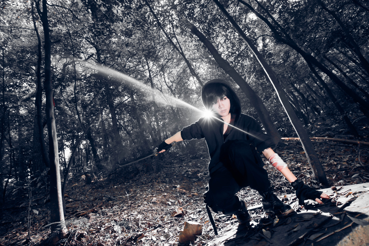 【cos正片】盗墓笔记——张起灵(拍摄地:长沙岳麓山) 张起灵 coser:月