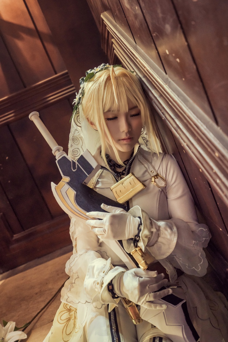 【cosplay】fate——尼禄花嫁99一破 这套尼禄花嫁简直美炸了!