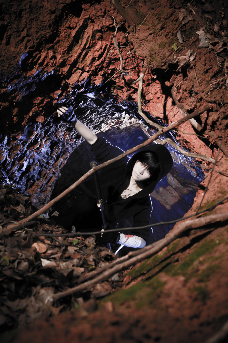 【cos正片】盗墓笔记——张起灵(拍摄地:长沙岳麓山) 张起灵 coser:月