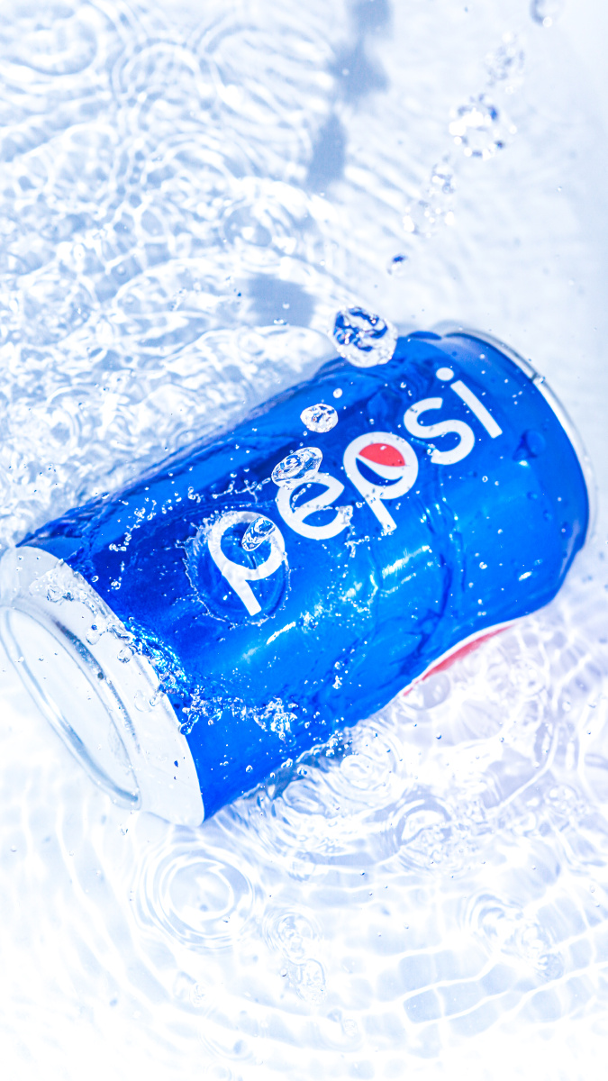静物拍摄可乐拍摄百事可乐夏季清凉壁纸闪光灯微距
