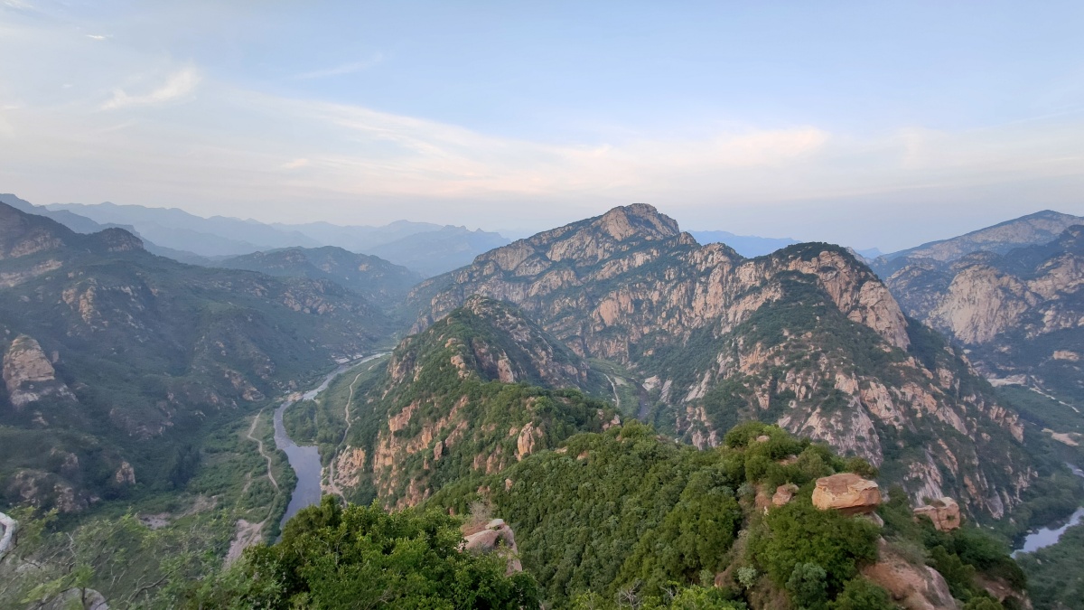 密云白河大峡谷望京台