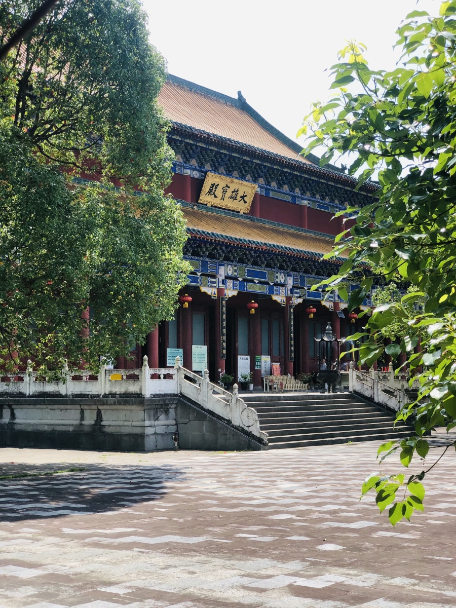浙江杭州东晋古刹,逛完灵隐寺,现在来到了有1600年永福禅寺.