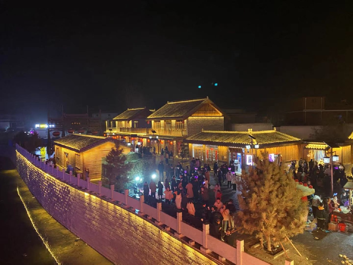 邯郸如意湖的夜景非常美
