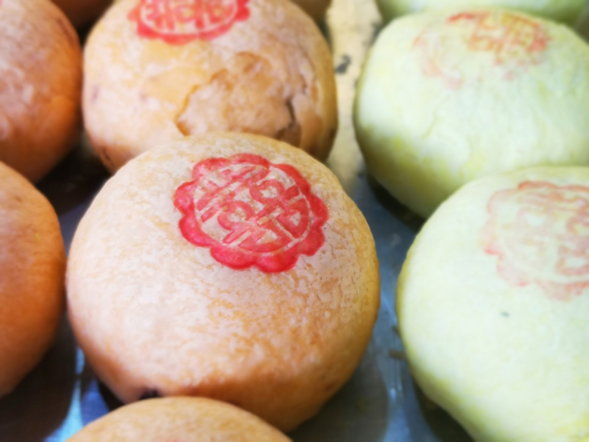 广式点心棋子饼嫁女饼红菱蛋黄酥