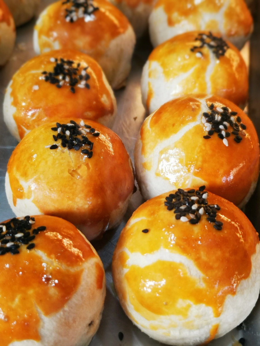 广式点心棋子饼嫁女饼红菱蛋黄酥