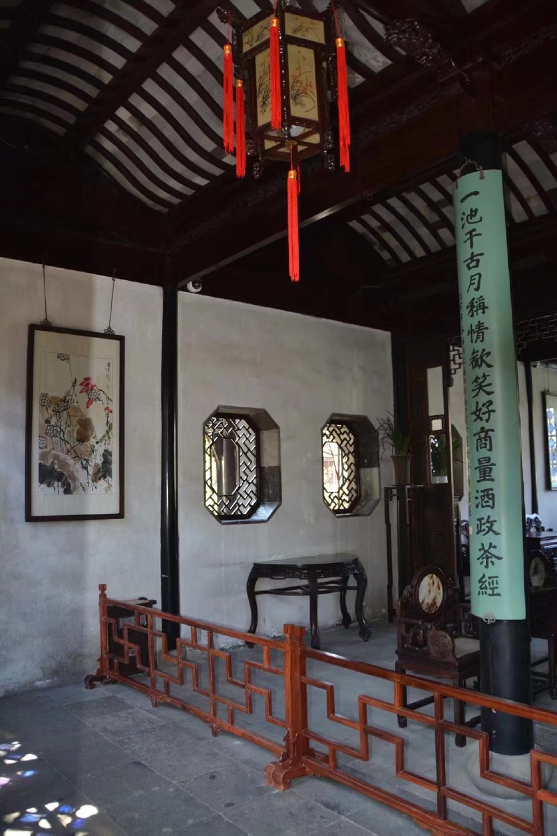 苏州拙政园三十六鸳鸯馆