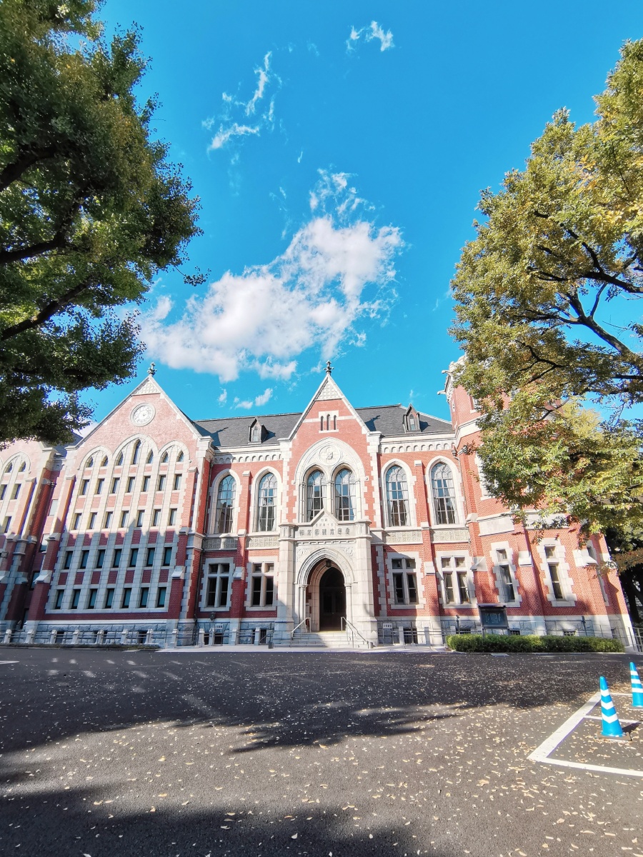 日本东京庆应大学台场实地拍摄