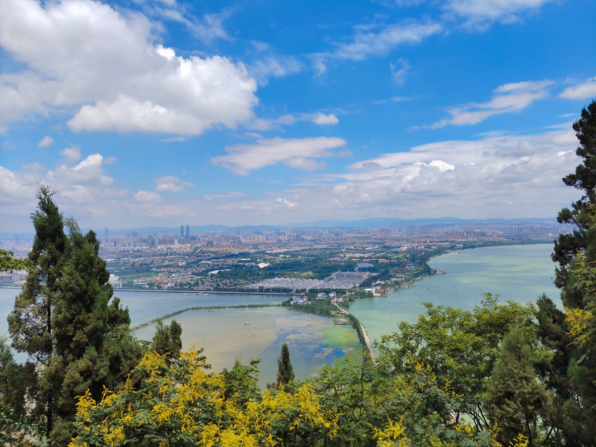 七彩云南滇池之美