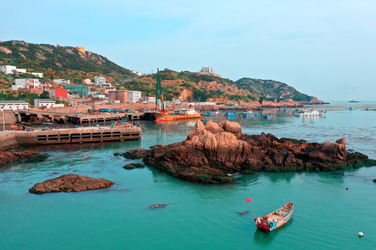 海上牧场舟山枸杞岛有晴天