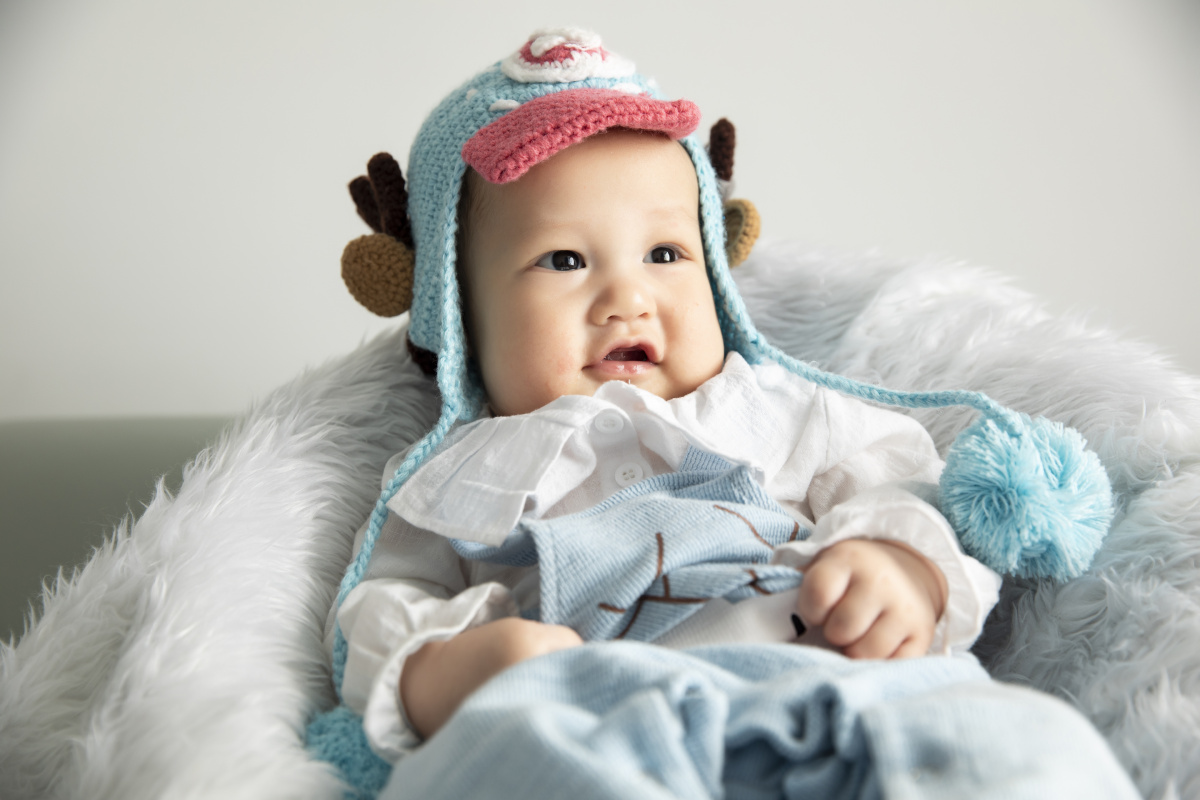 超级可爱的小天使宝宝