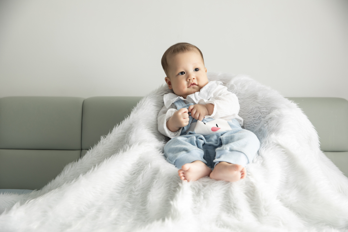 超级可爱的小天使宝宝