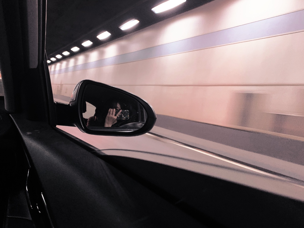 后视镜隧道 总给人一种忧伤的感觉 2020年夏 南昌