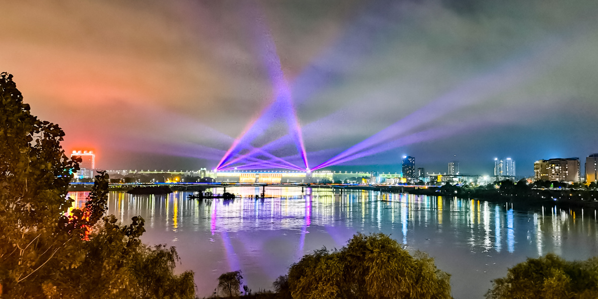 丹江口大坝夜景20210721