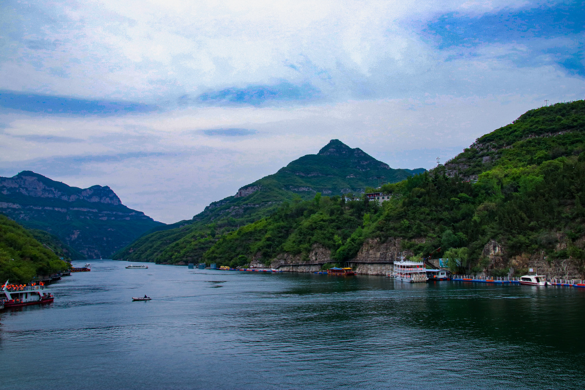 南太行青天河风景区水库北方三峡