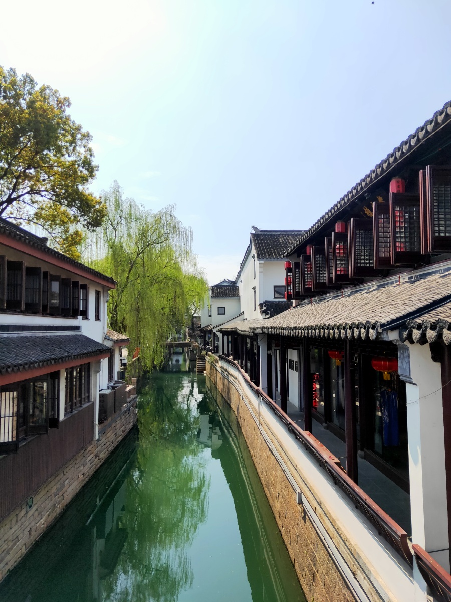 苏州平江路一条历史老街古城缩影