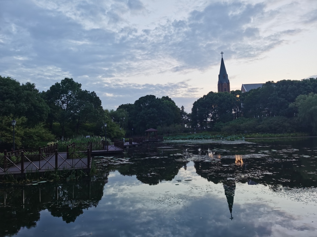 祝愿天下有情人终成眷属苏州独墅湖白鹭园