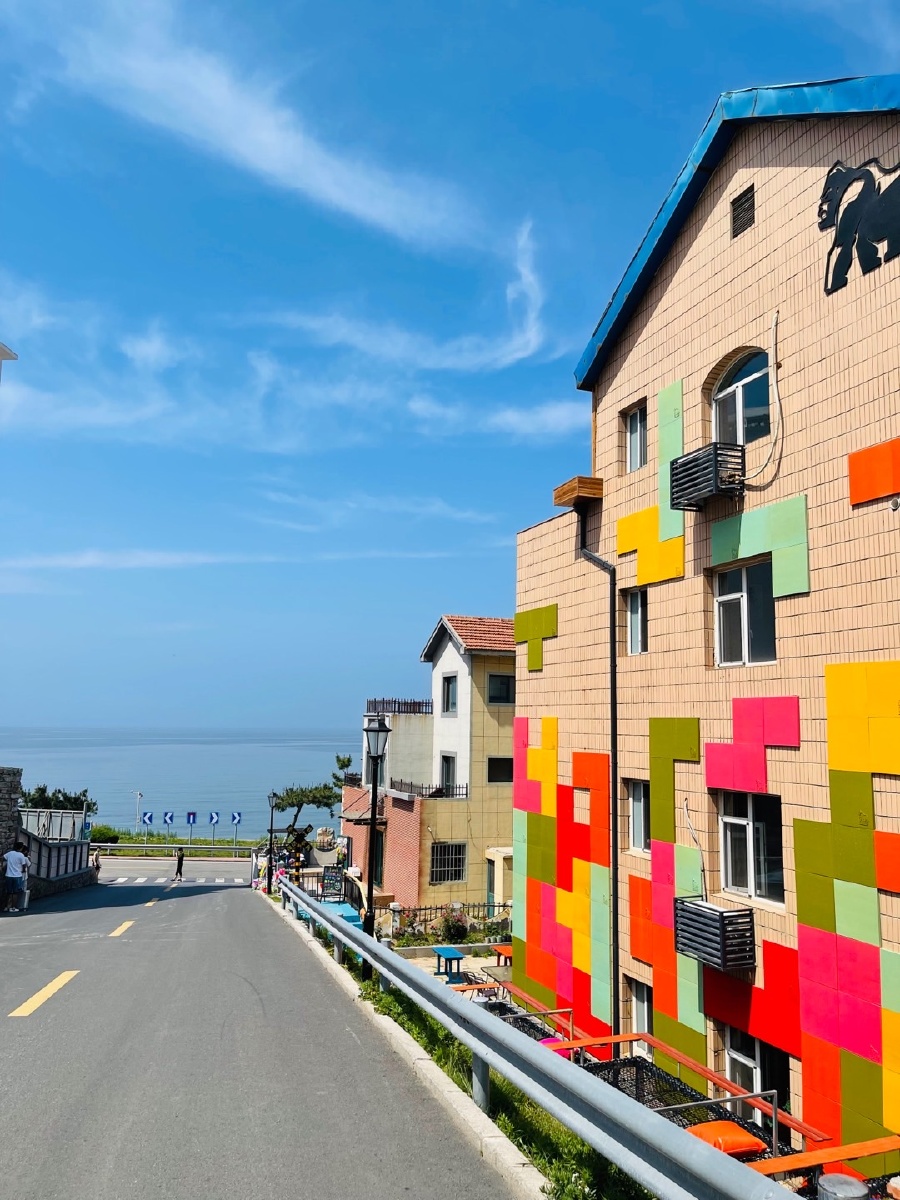 威海火炬八街像日本镰仓的小岛寂静中有一种荡气回肠的美