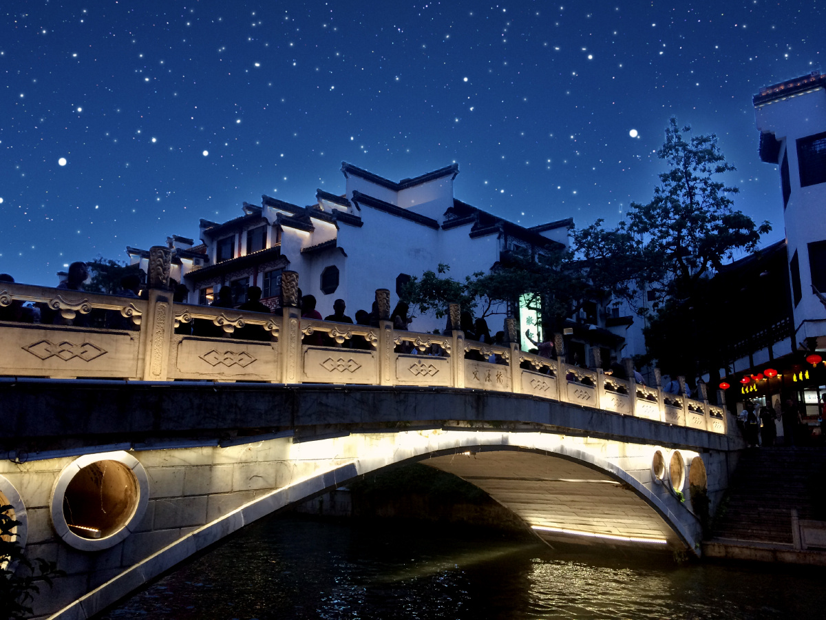 文源桥……桥边歌唱,是谁家姑娘!