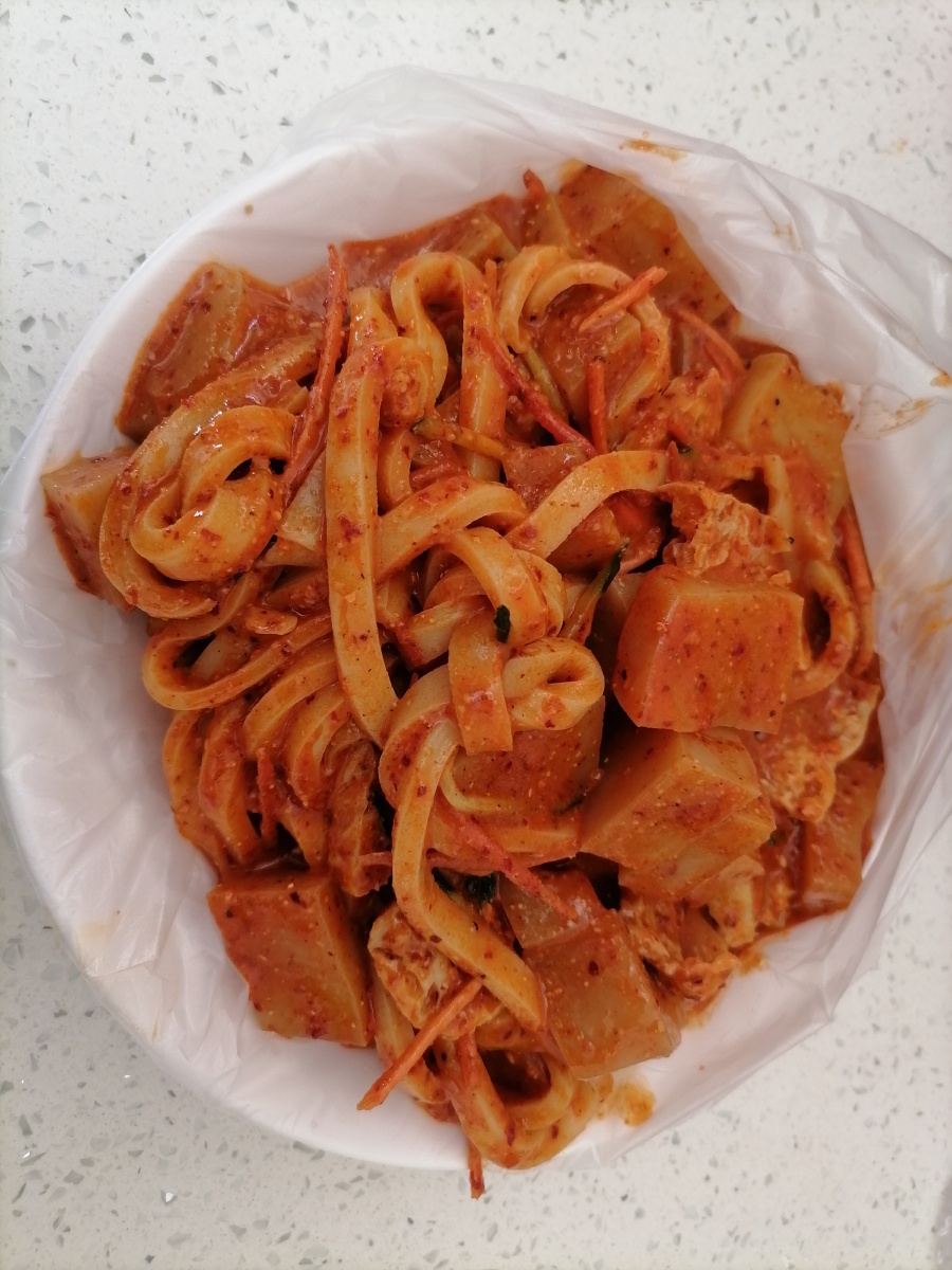 武威地道正宗的凉皮子想不想吃一口哇