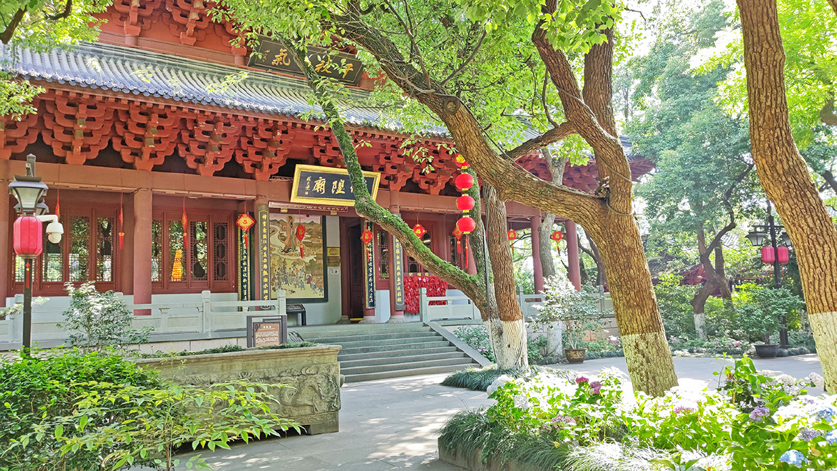 杭州城隍阁 - 紫枫叶26 - 图虫