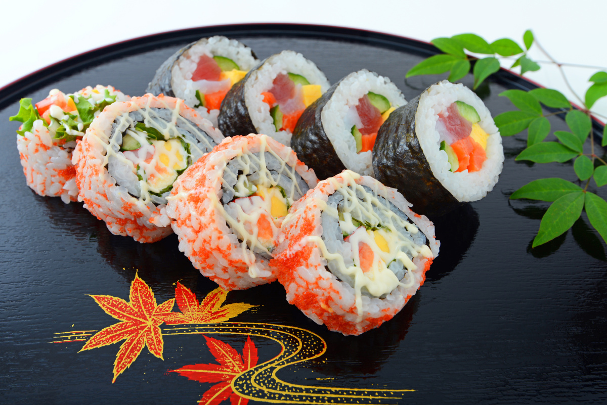 寿司,饭团 - 四棵菜 - 图虫