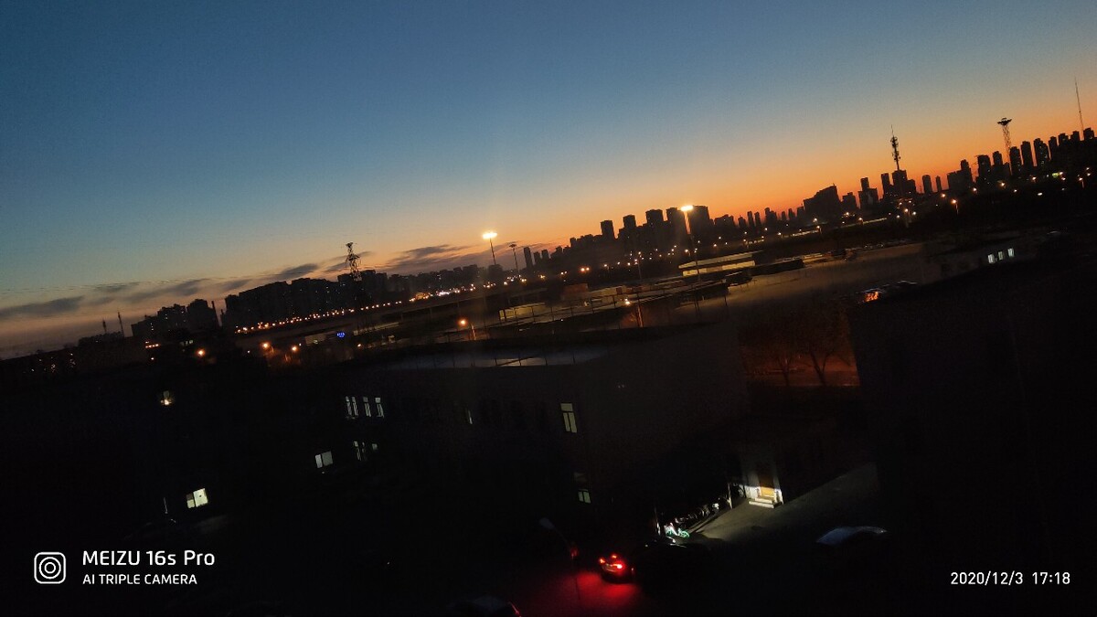 滨开区,夕阳,傍晚,晚霞