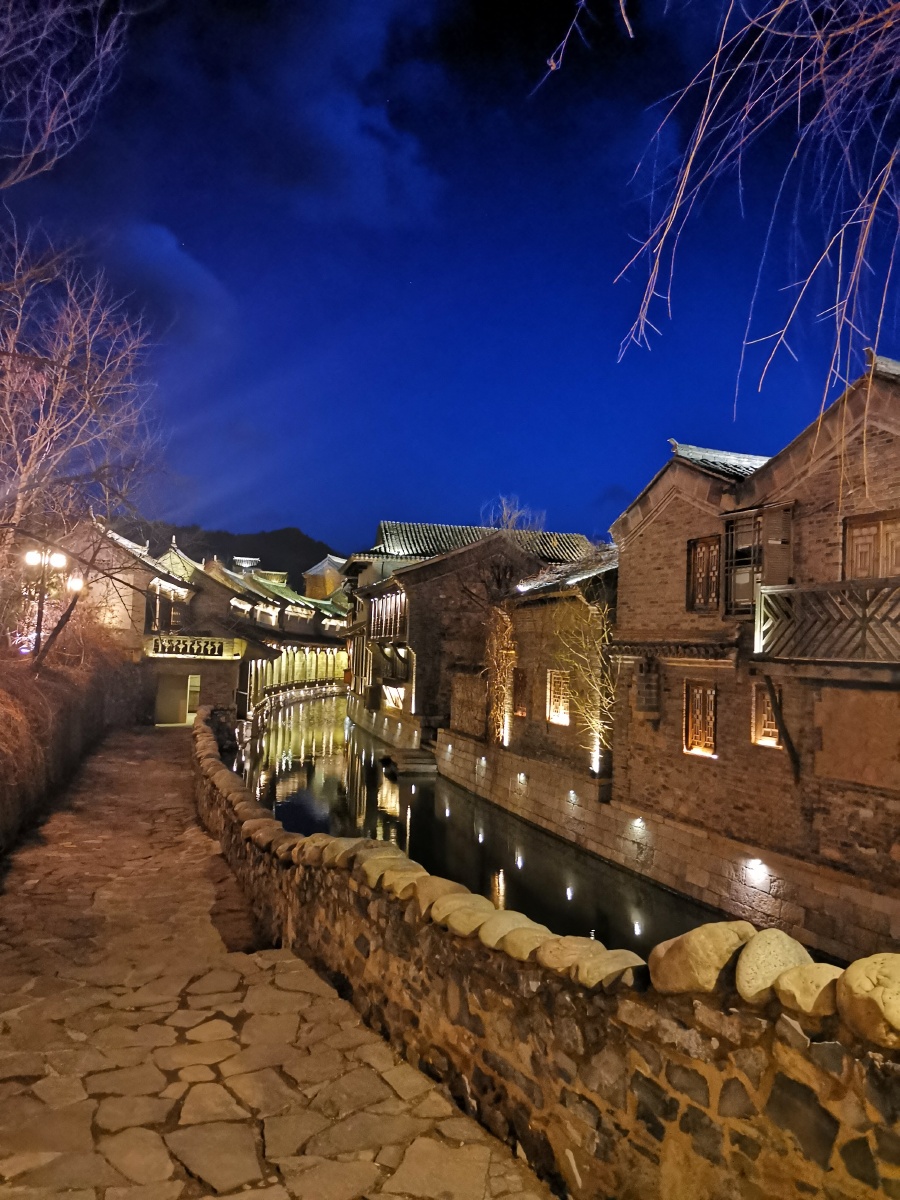 古北水镇夜景