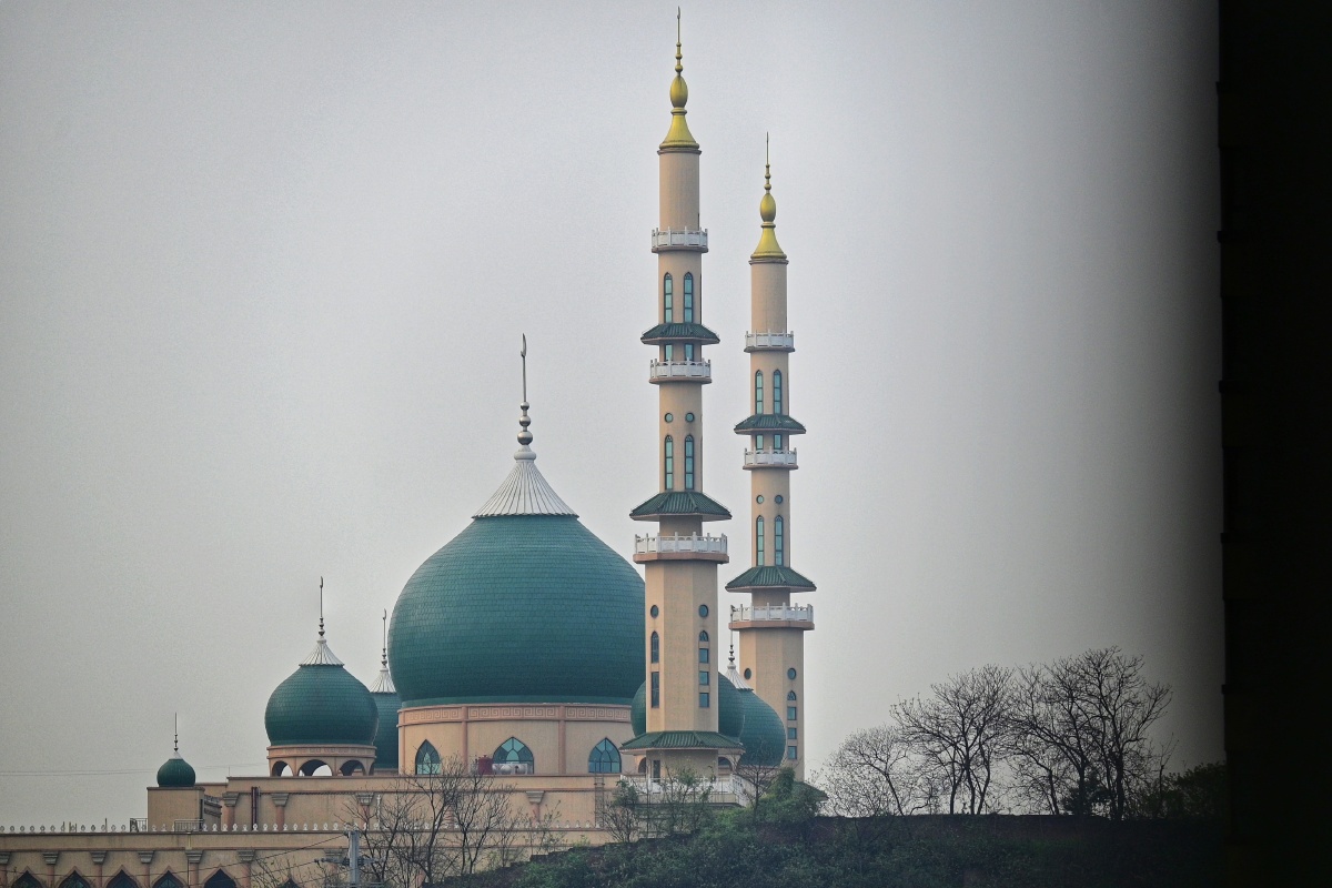 在重庆偶遇到一座清真寺