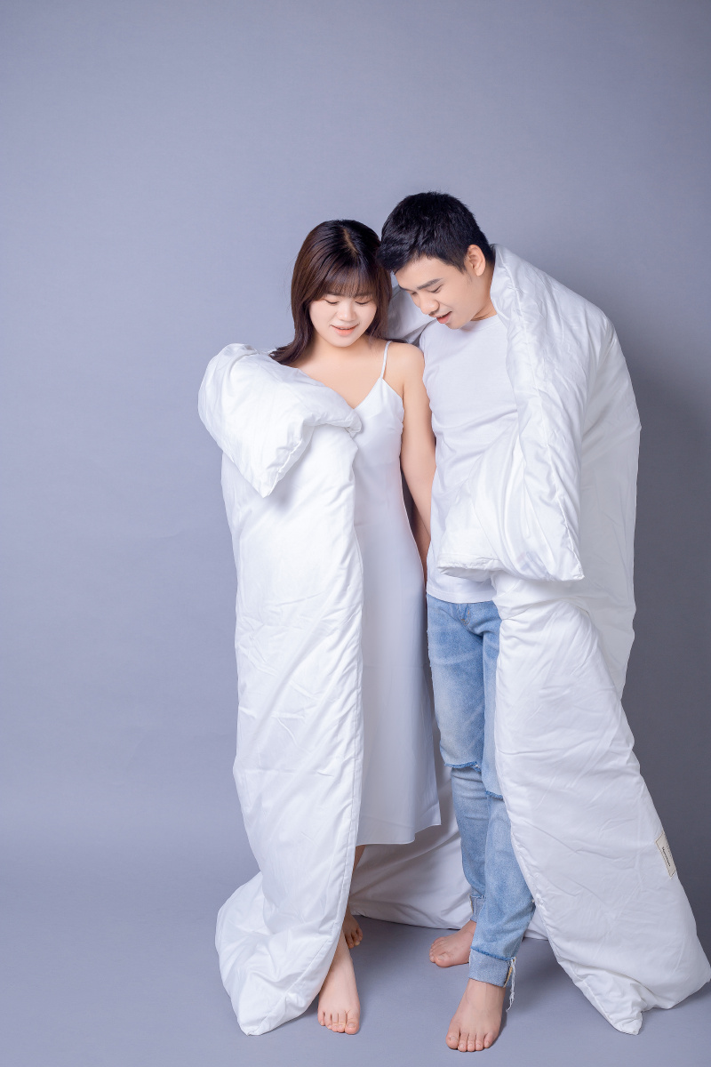 你就是我心中的棉花糖情侣轻写真