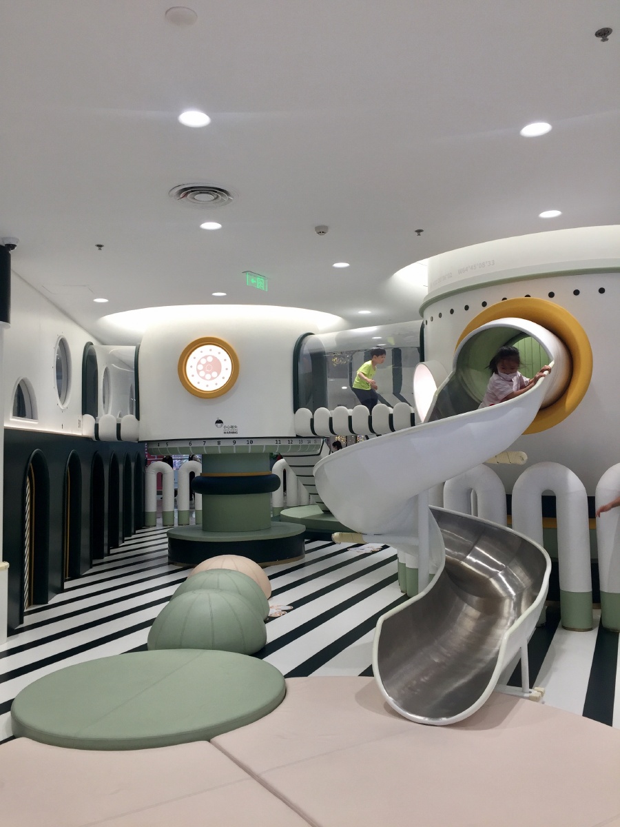 商场 儿童乐园 玩耍 小朋友 六一儿童节 快乐 休闲 娱乐