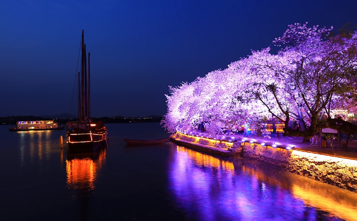 鼋头渚夜景. - air-98 - 图虫