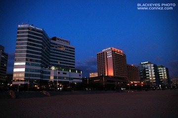 海云台夜景