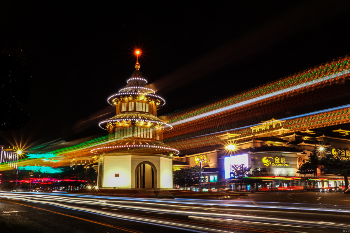 文昌阁夜景 - 微距爱好者 - 图虫
