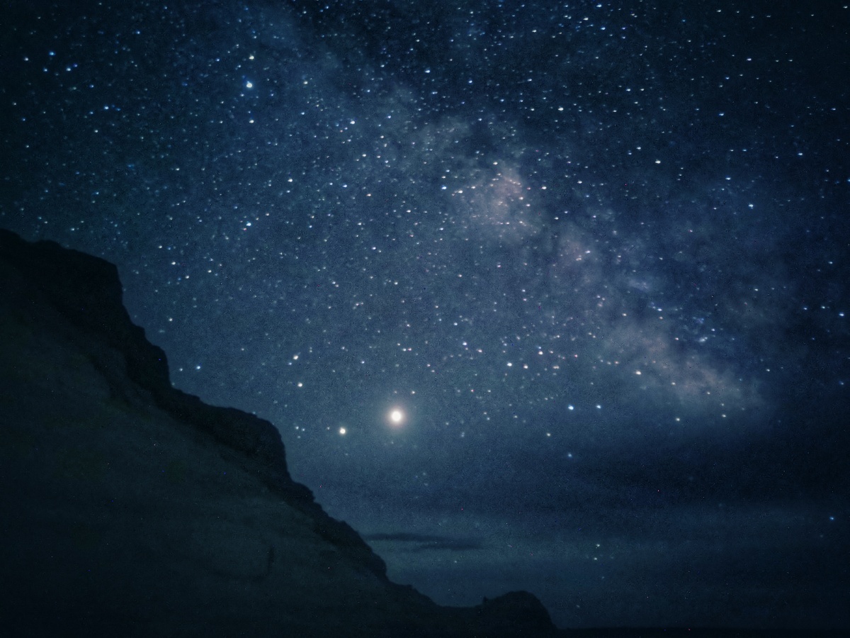 大海道的星空纯净