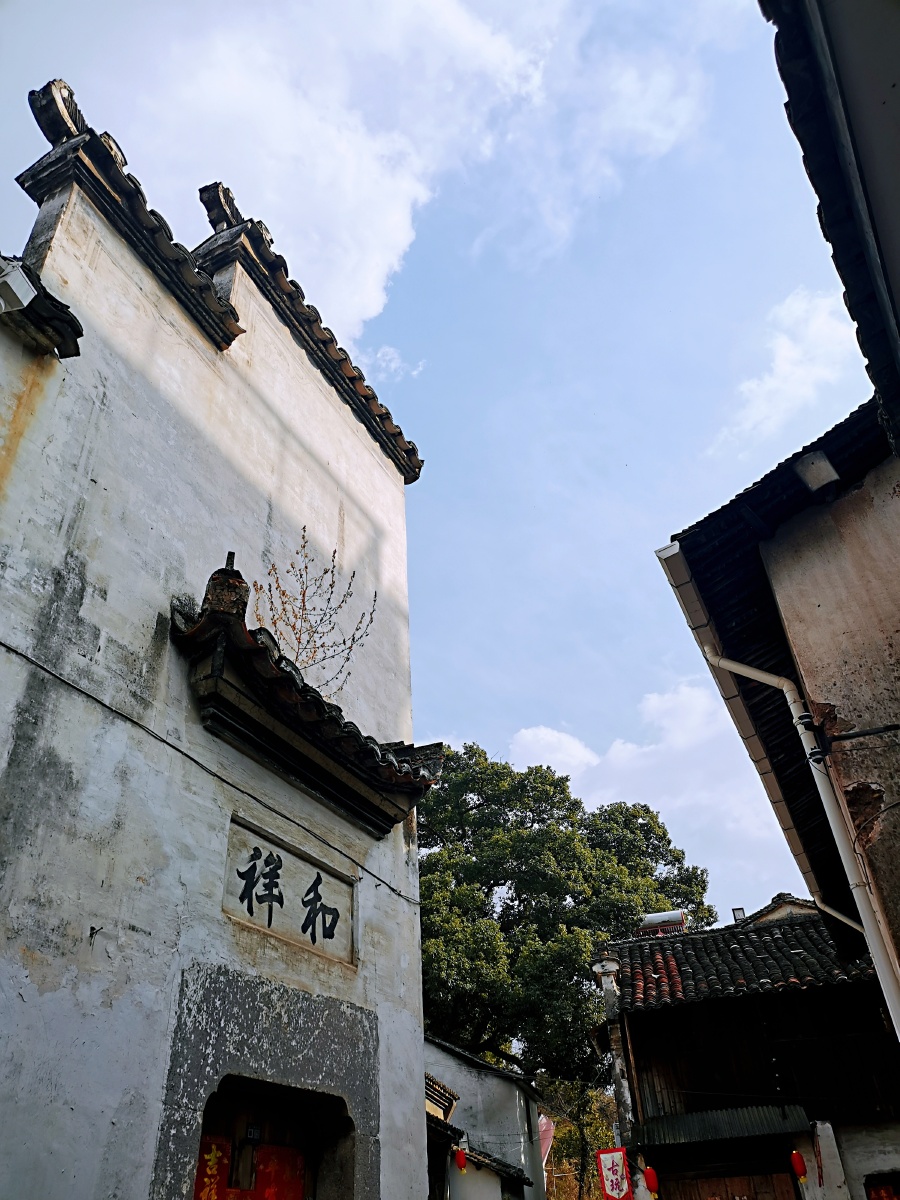 浙江兰溪芝堰古村