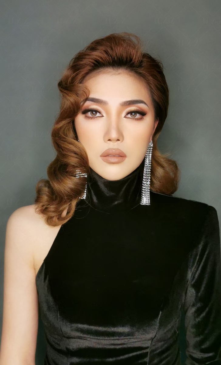 复古摩登女郎妆造